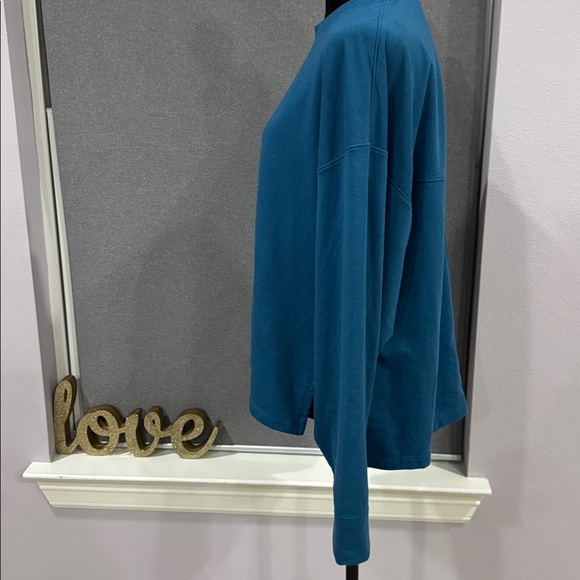 Nike Dry Fit Teal Women's Sweatshirt - Picture 2 of 5